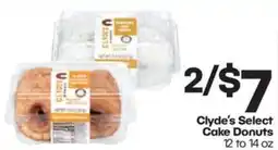Harp's Market Clyde's Select Cake Donuts offer