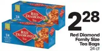 Harp's Market Red Diamond Family Size Tea Bags offer
