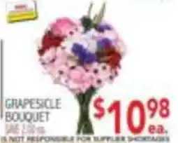 Ingles Markets Grapesicle bouquet offer