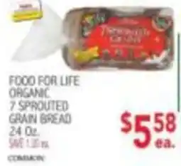 Ingles Markets Food for life organic 7 sprouted grain bread offer