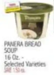 Ingles Markets Panera Bread soup offer