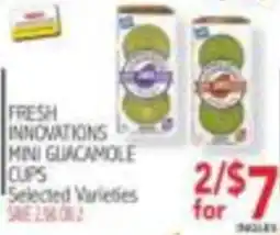 Ingles Markets Fresh Innovations Mini Guacamole Cups offer