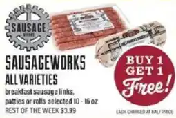 Lowes Foods Sausage Works all varieties offer