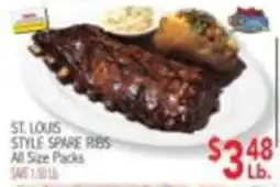 Ingles Markets St. Louis Style Spare Ribs offer