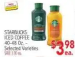 Ingles Markets Starbucks iced coffee offer