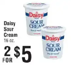 Smart & Final Daisy sour cream offer