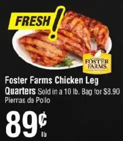 Smart & Final Foster Farms Chicken Leg Quarters offer