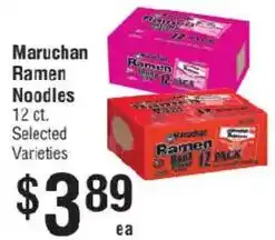 Smart & Final Maruchan Ramen Noodles offer