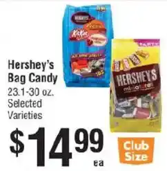 Smart & Final Hershey's Bag Candy offer