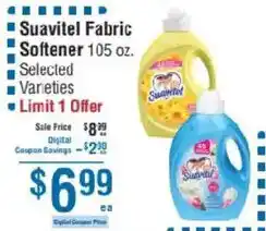 Smart & Final Suavitel Fabric Softener offer