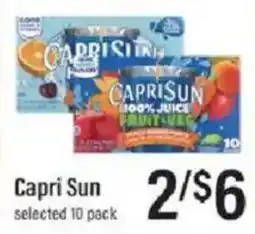 Lowes Foods Capri Sun offer