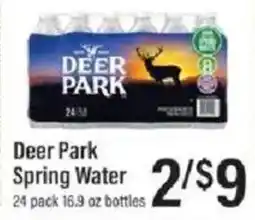 Lowes Foods Deer Park spring water offer