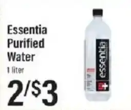 Lowes Foods Essentia purified water offer
