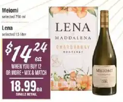 Lowes Foods Meiomi selected offer