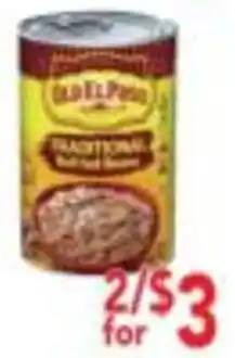 Ingles Markets Old El Paso traditional refried beans offer