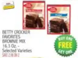 Ingles Markets Betty Crocker favorites brownie mix offer