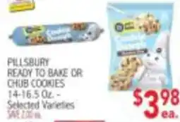 Ingles Markets Pillsbury ready to bake or chub cookies offer