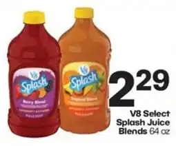 The Markets V8 Select Splash Juice Blends offer