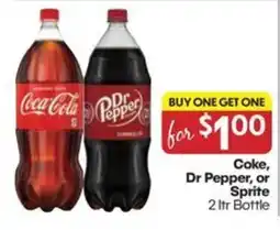 The Markets Coke, Dr Pepper, or Sprite offer