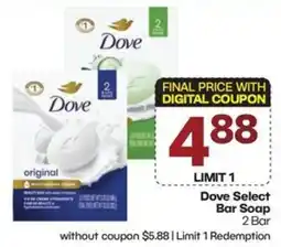 The Markets Dove Select Bar Soap offer