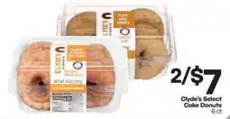The Markets Clyde's Select Cake Donuts offer