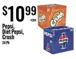 Jons International Pepsi, Diet Pepsi, Crush offer