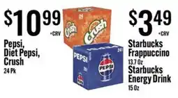 Jons International Pepsi, Diet Pepsi, Crush offer