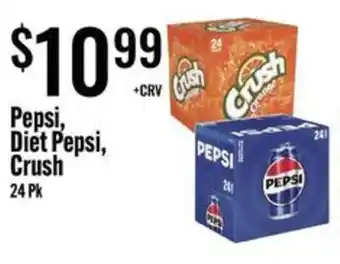 Jons International Pepsi, Diet Pepsi, Crush offer