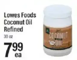 Lowes Foods Lowes Foods Coconut Oil Refined offer