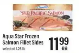 Lowes Foods Aqua Star frozen salmon fillet sides offer