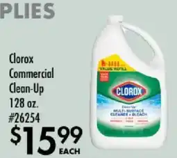 Smart & Final Clorox commercial clean-up offer
