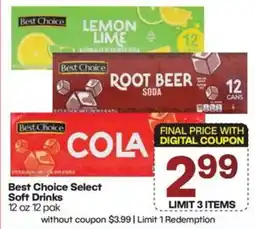 The Markets Best Choice Select Soft Drinks offer