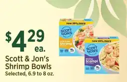 Yoke's Fresh Market Scott & Jon's Shrimp Bowls offer