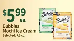 Yoke's Fresh Market Bubbies Mochi Ice Cream offer