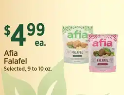 Yoke's Fresh Market Afia Falafel offer