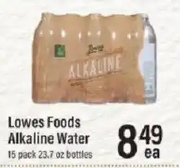Lowes Foods Lowes Foods Alkaline Water offer
