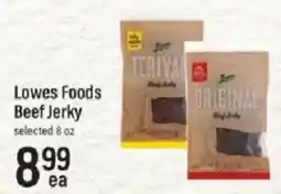 Lowes Foods Lowes Foods Beef Jerky offer