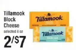 Lowes Foods Tillamook block cheese offer