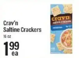 Lowes Foods Crav'n Saltine Crackers offer