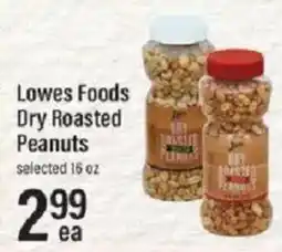 Lowes Foods Lowes Foods Dry Roasted Peanuts offer