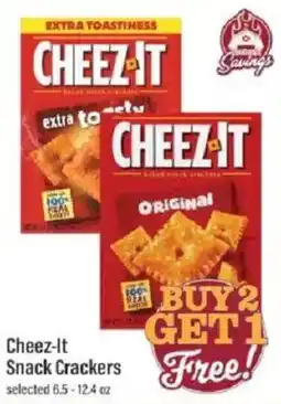 Lowes Foods Cheez-It Snack Crackers offer