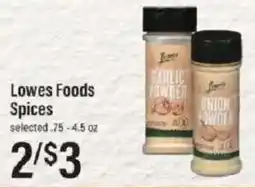 Lowes Foods Lowes Foods Spices offer