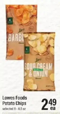 Lowes Foods Lowes Foods potato chips offer
