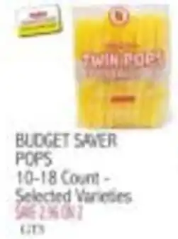 Ingles Markets Twin Pops offer