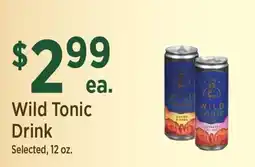 Yoke's Fresh Market Wild Tonic Drink offer