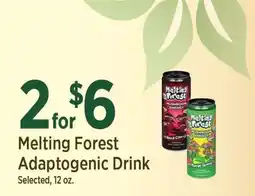 Yoke's Fresh Market Melting Forest Adaptogenic Drink offer