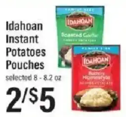 Lowes Foods Idahohan instant potatoes pouches offer