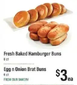 Lowes Foods Fresh Baked Hamburger Buns offer