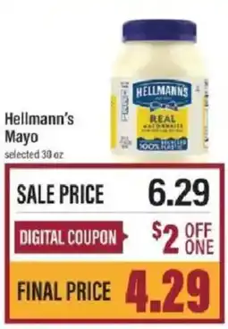 Lowes Foods Hellmann's mayo offer