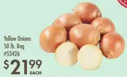 Smart & Final Yellow Onions offer